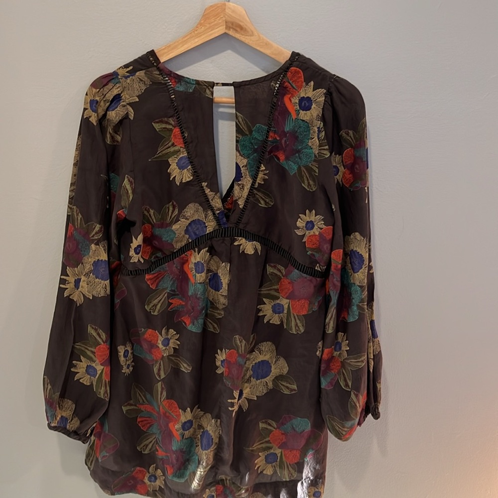 Free People Strawberry Fields Boho Floral Tunic Dress - Picture 5 of 9